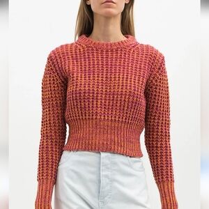 Acne Studios LA twist sweater cotton